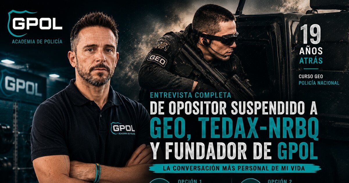 De opositor suspendido a GEO y TEDAX-NRBQ: la historia de Rafa Cuadrón