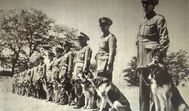 Guías caninos de la Policía Nacional en sus orígenes