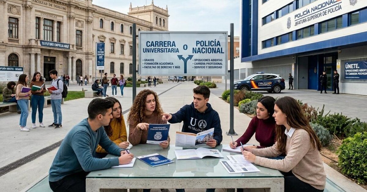 ¿Qué hacer después de Bachillerato: Policía Nacional o carrera universitaria?