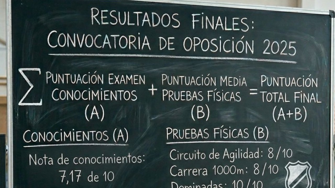 Sumatorio Policía Nacional: qué es, cómo se calcula y por qué puede dejarte sin plaza